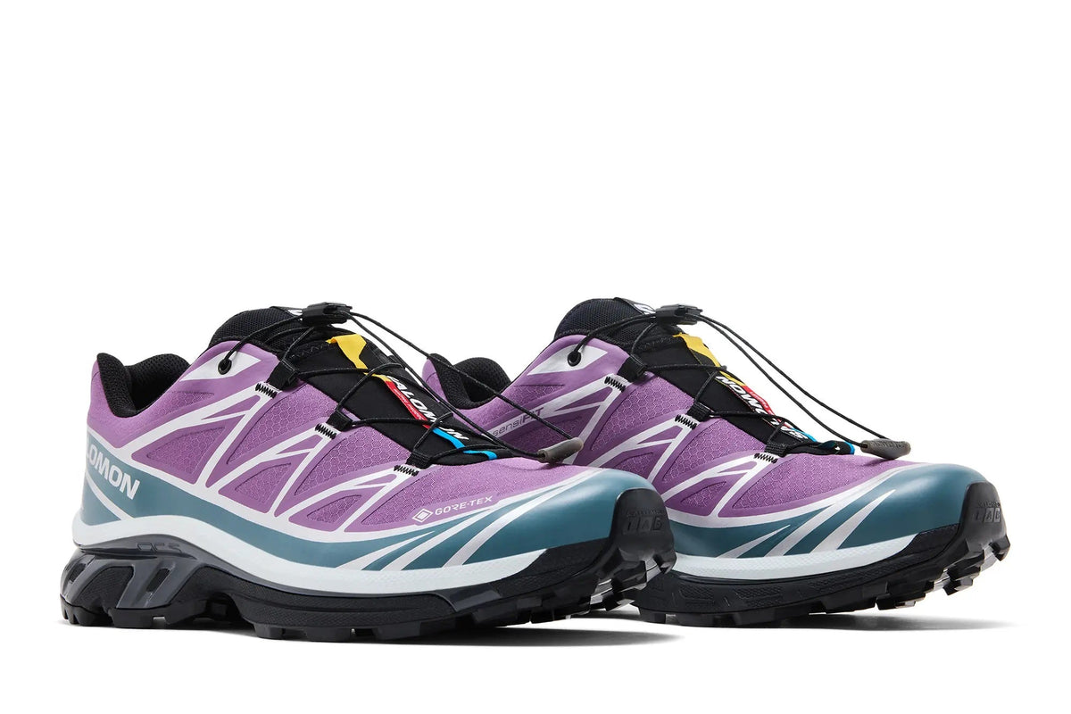 Size 8/8.5M Salomon XT-6 GORE-TEX 'Concord Grape Stormy Weather'