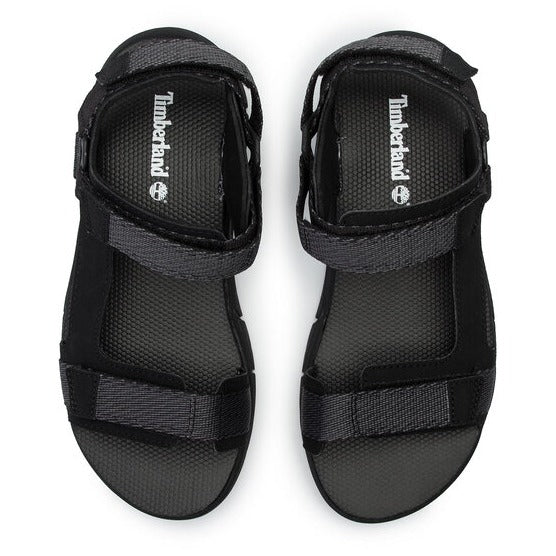 Size 9/10M Timberland Windham Trail Sandals ‘Black’