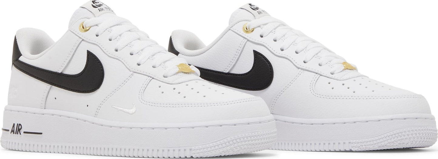Size 12/13M Nike Air Force 1 '07 LV8 '40th Anniversary - White Black'