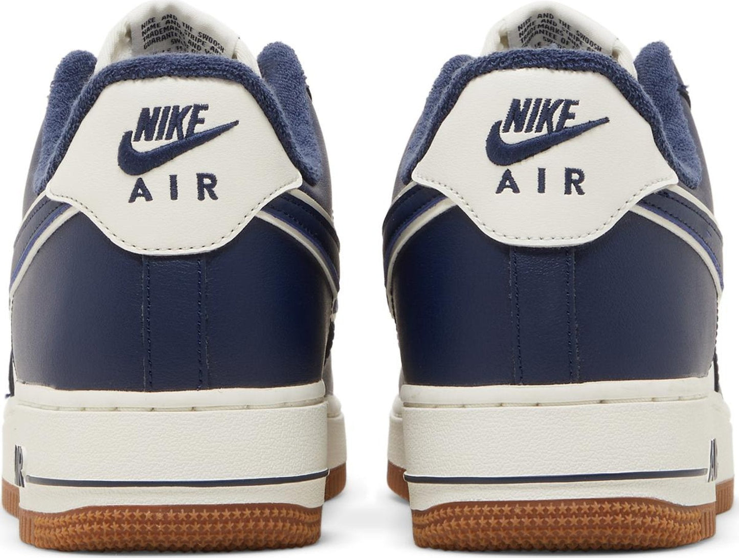 Size 10.5M Nike Air Force 1 '07 LV8 'College Pack - Midnight Navy'
