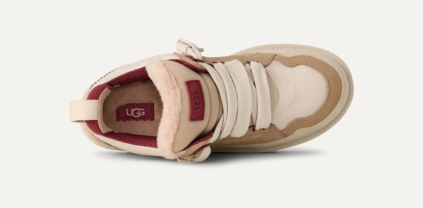 UGG Lowmel 'Driftwood/Biking Red'
