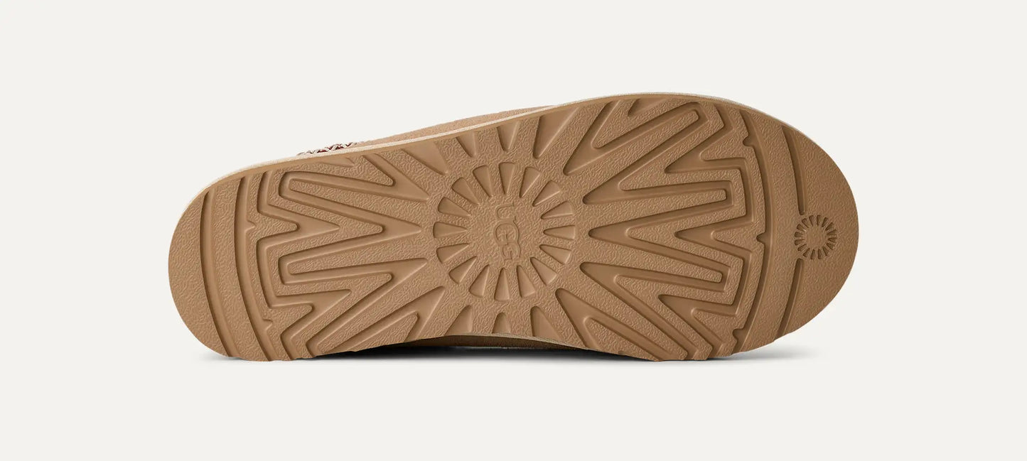 UGG Tasman II Slipper 'Driftwood Biking Red'