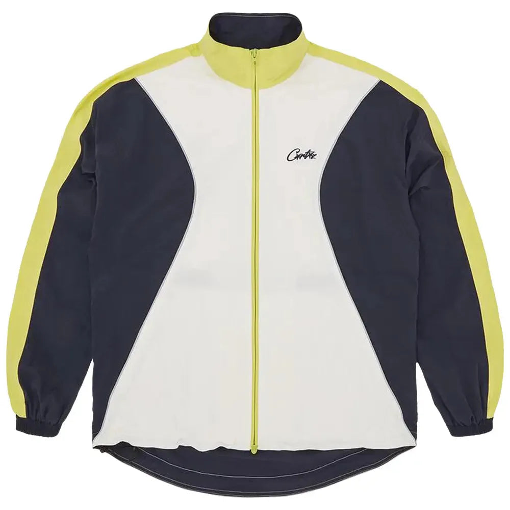 Size M Corteiz Wingz Shuku Jacket 'Navy/Lime' - Mann