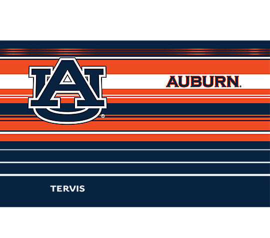 Auburn Tigers - Tervis Hype Stripes Stainless Steel Tumbler