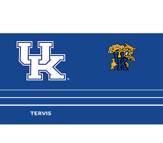 Kentucky Wildcats - Tervis Hype Stripes Stainless Steel Tumbler