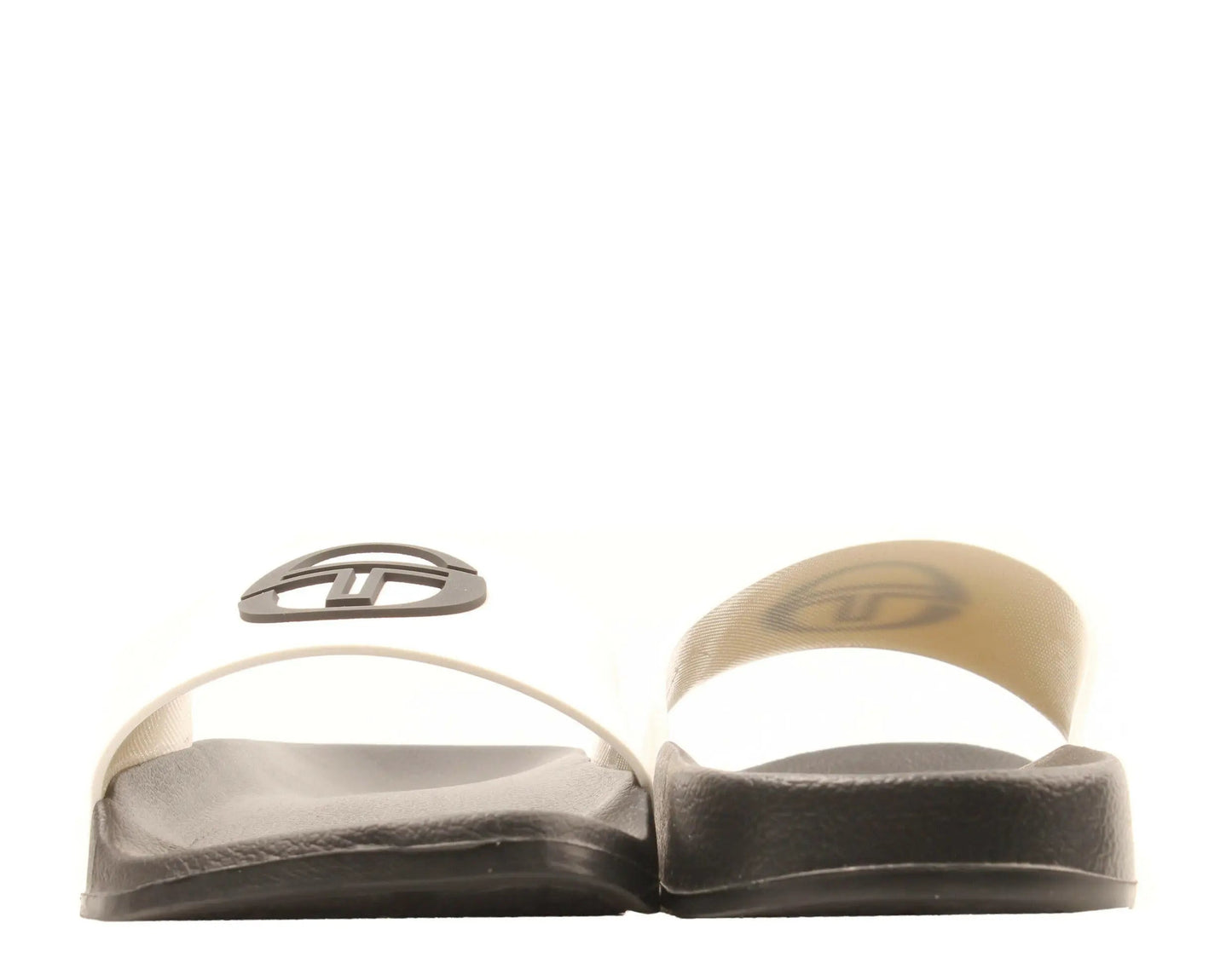 Size S Sergio Tacchini Triods Men Slides Black/White