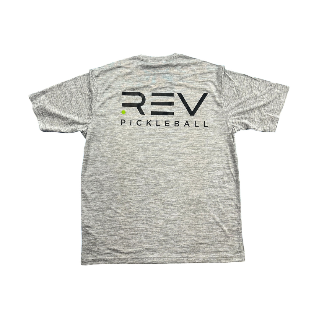 REV Pickleball Logo Sport-Tek® PosiCharge® Electric Heather Tee - Mann