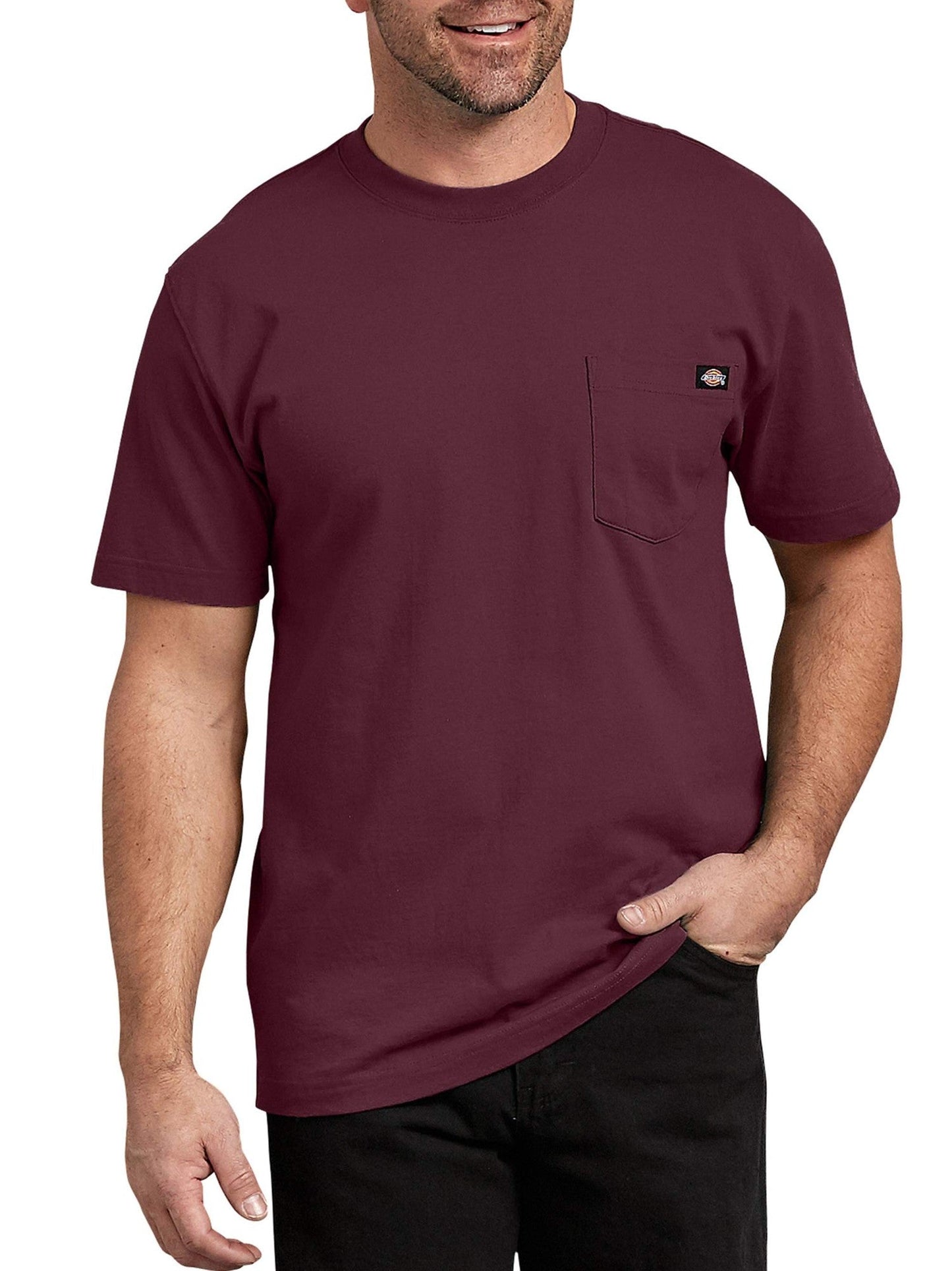 Dickies Heavyweight Short Sleeve T-Shirt 'Burgundy'