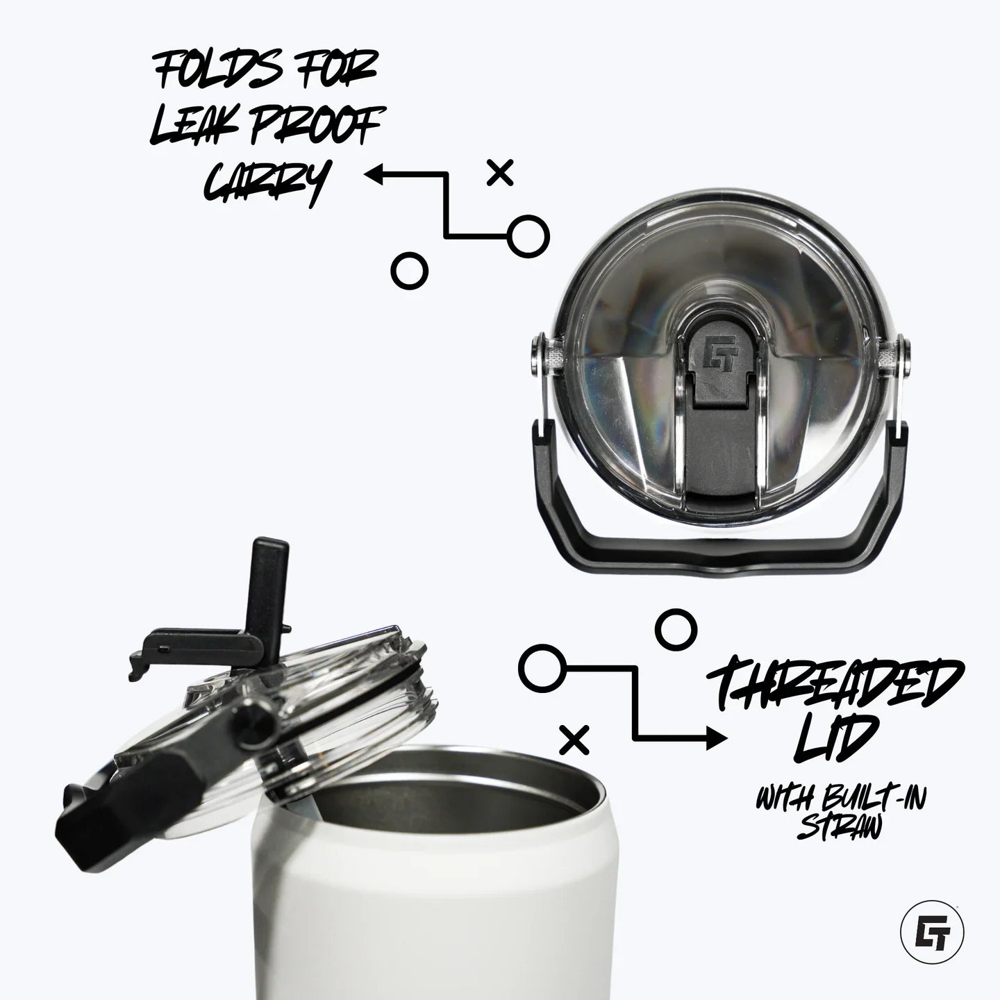 Tennessee Volunteers - Tennessee 40oz Carry Metal Tumbler - Mann