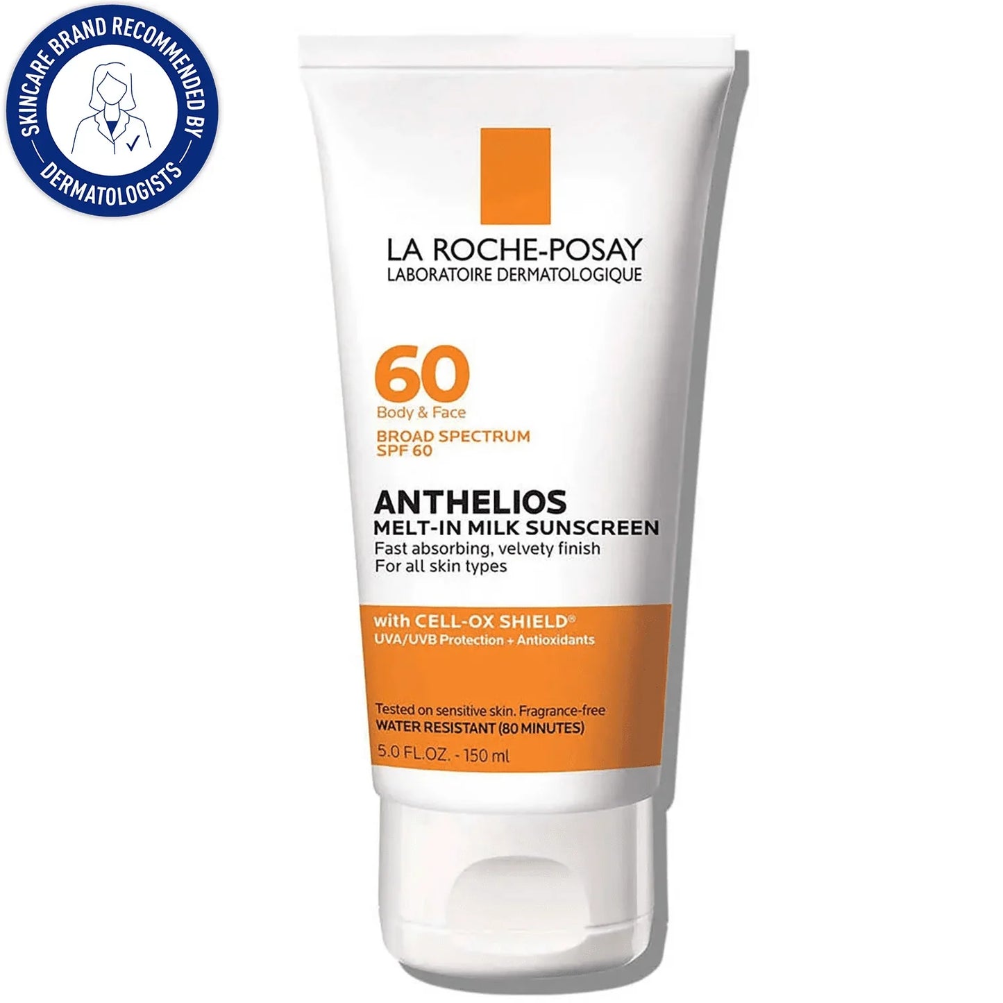 La Roche-Posay Anthelios Clear Skin Dry Touch Face Sunscreen SPF 60, 1.7 fl oz