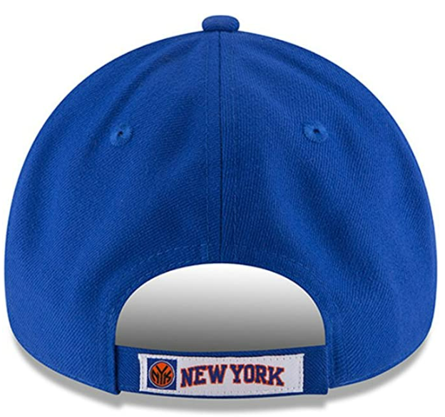 New York Knicks - NBA 9Forty Baseball Blue Hat, New Era - Mann