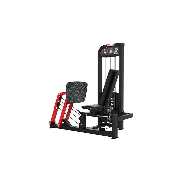 SFE Selectorized Horizontal Leg Press with 250lb Weight Stacks