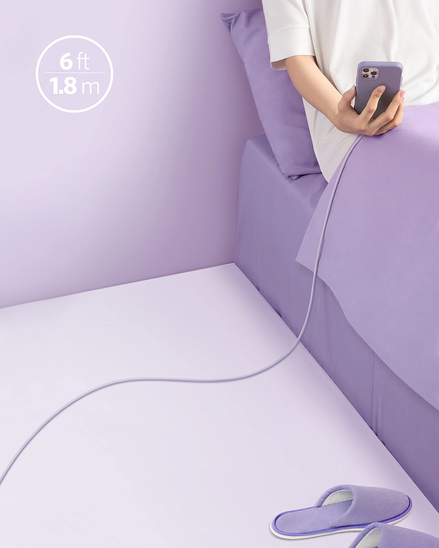 Anker 641 USB-C to Lightning Cable (Flow, Silicone) - Mann