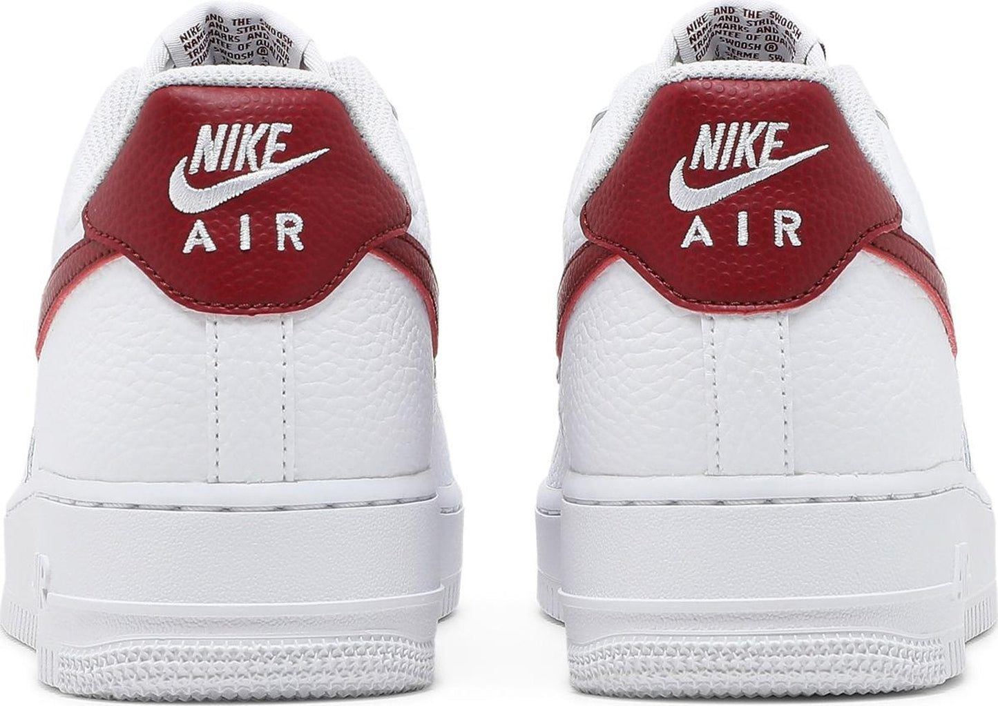 Size 13M Nike Air Force 1 Low 'White Team Red'