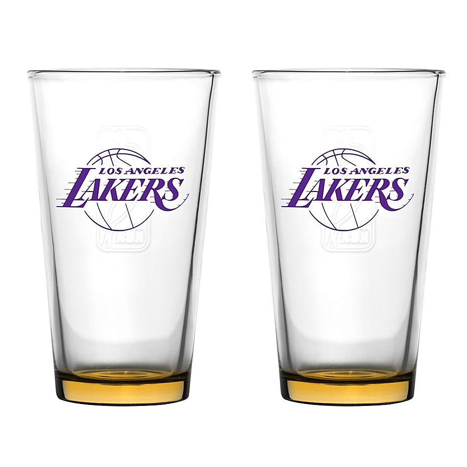 Los Angeles Lakers - 16oz Gameday Pint Glass - Mann