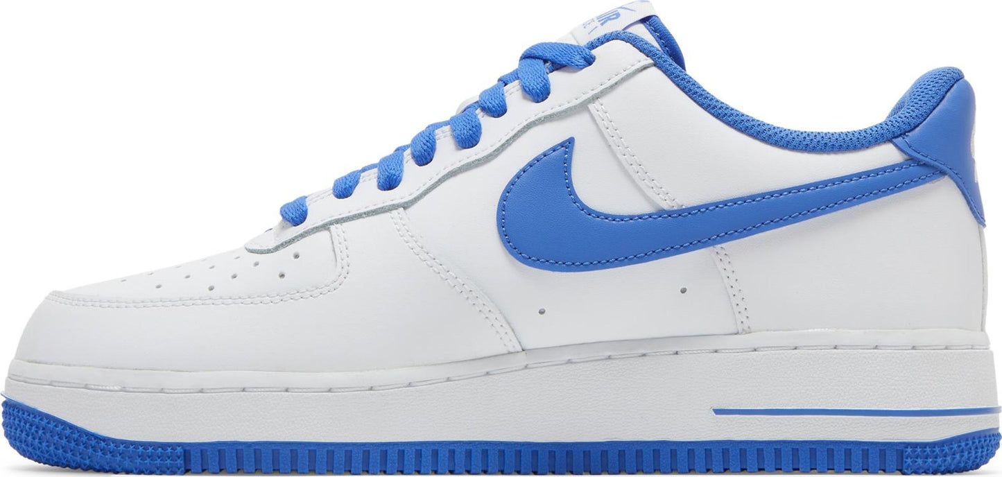 Size 12M Nike Air Force 1 '07 'White Medium Blue'