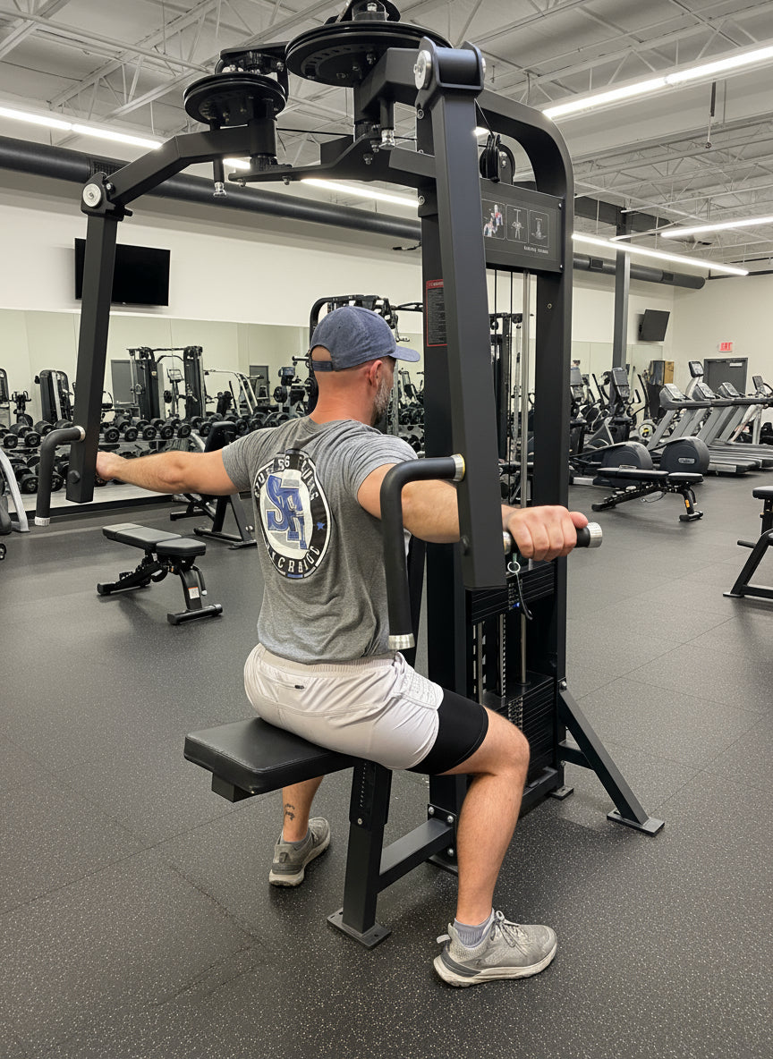 SFE Selectorized Pec Fly & Rear Delt Fly (Pec Deck) w/ 250lb Weight Stack