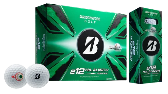 Bridgestone 2025 e12 HiLaunch Golf Balls