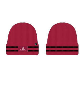 Alabama Crimson Tide - Razor Red Sitka Cuff Knit, 47 Brand - Mann