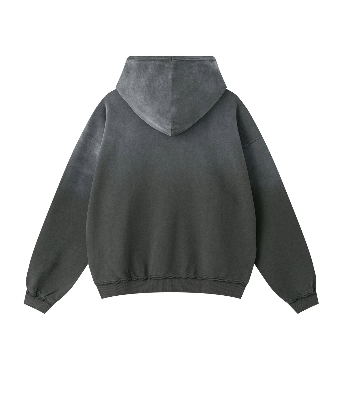 UNDEVELOPED Grey Distressed Hoodie