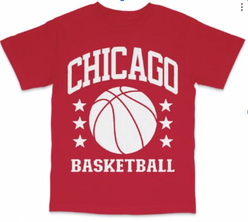Chicago Bball Graphic Tee - Mann