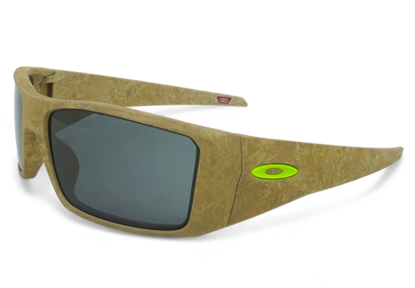 Oakley Unisex Heliostat Polarized Sunglasses - Matte Stone Desert Tan