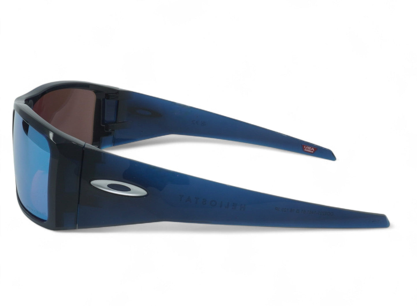 Oakley Unisex Heliostat Polarized Sunglasses - Transparent Poseidon