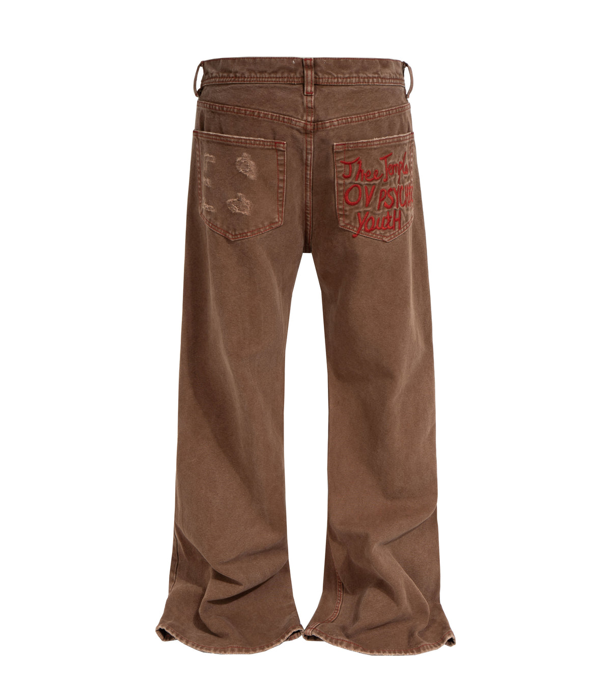 UNDEVELOPED Clay Distressed Denim