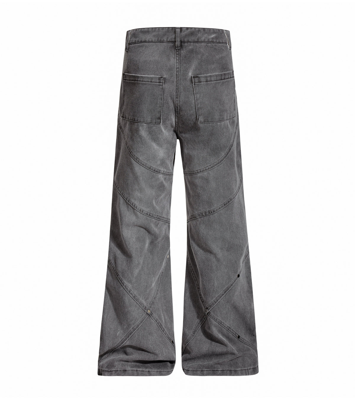 UNDEVELOPED Grey Panel Denim