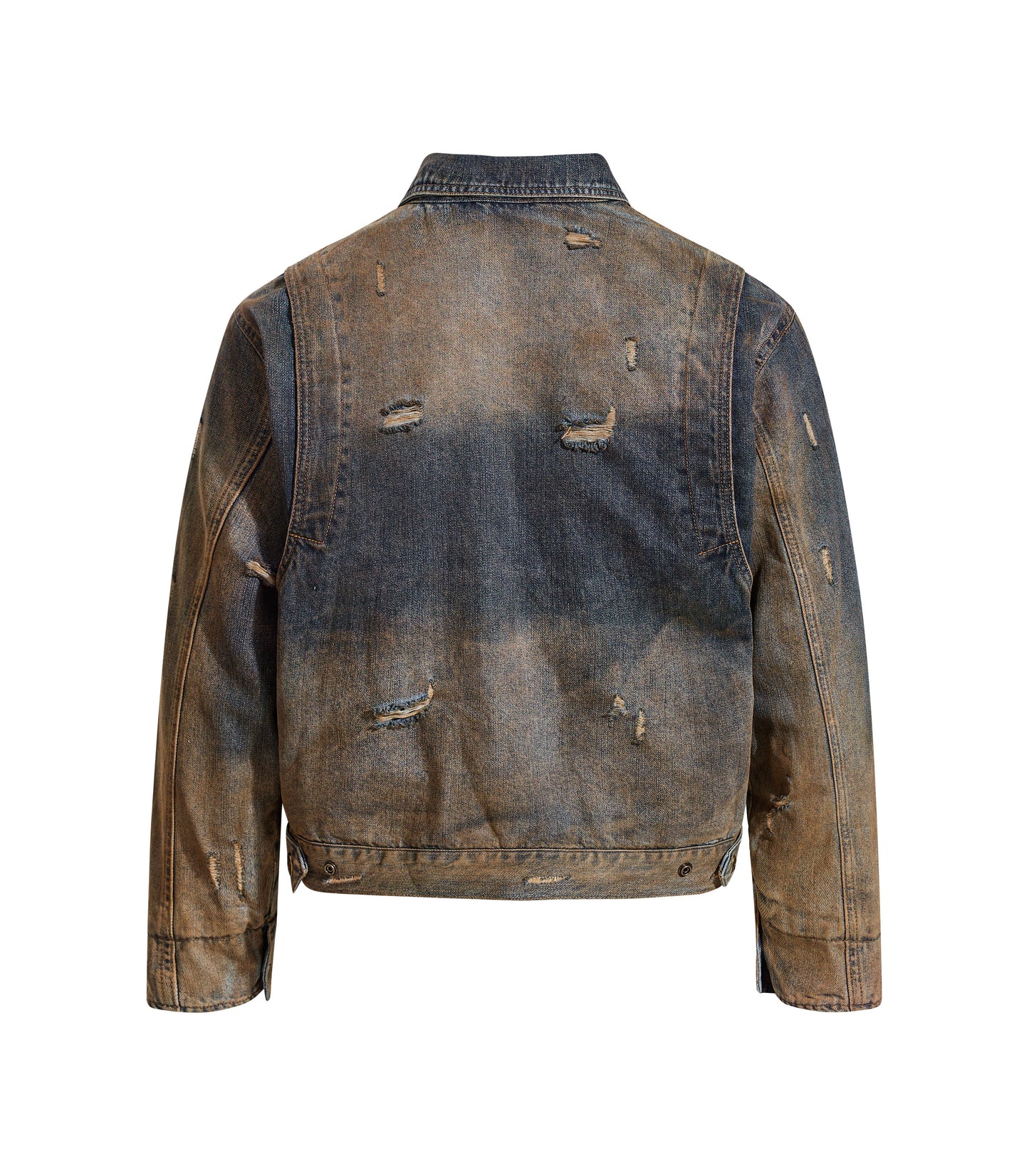 UNDEVELOPED Mud Wax Denim Jacket
