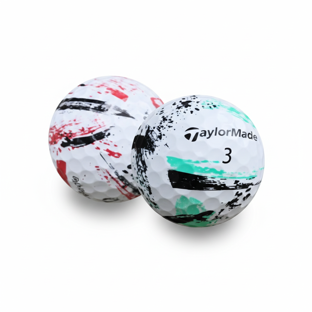 TaylorMade Mint/Near Mint Speedsoft Ink Golf Balls - 1 Dozen