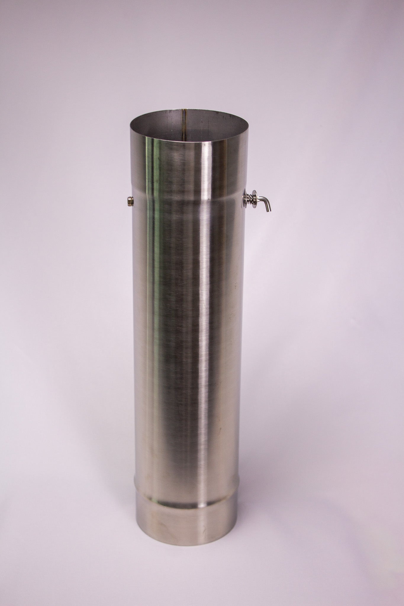 NSS Sauna Stove Chimney Pipe with Damper | 4" - Mann