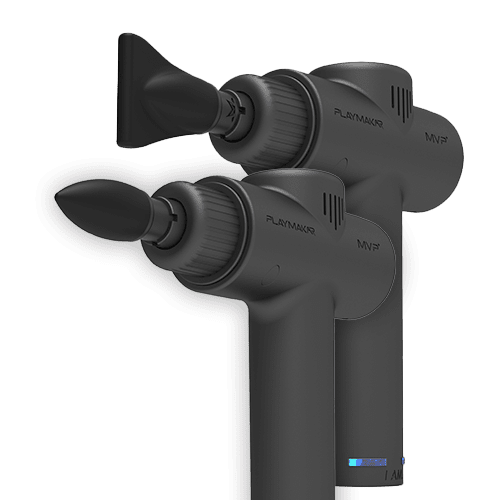 PlayMakar MVP+ Dynamic Duo Massage Head: Include Edge & Bullet