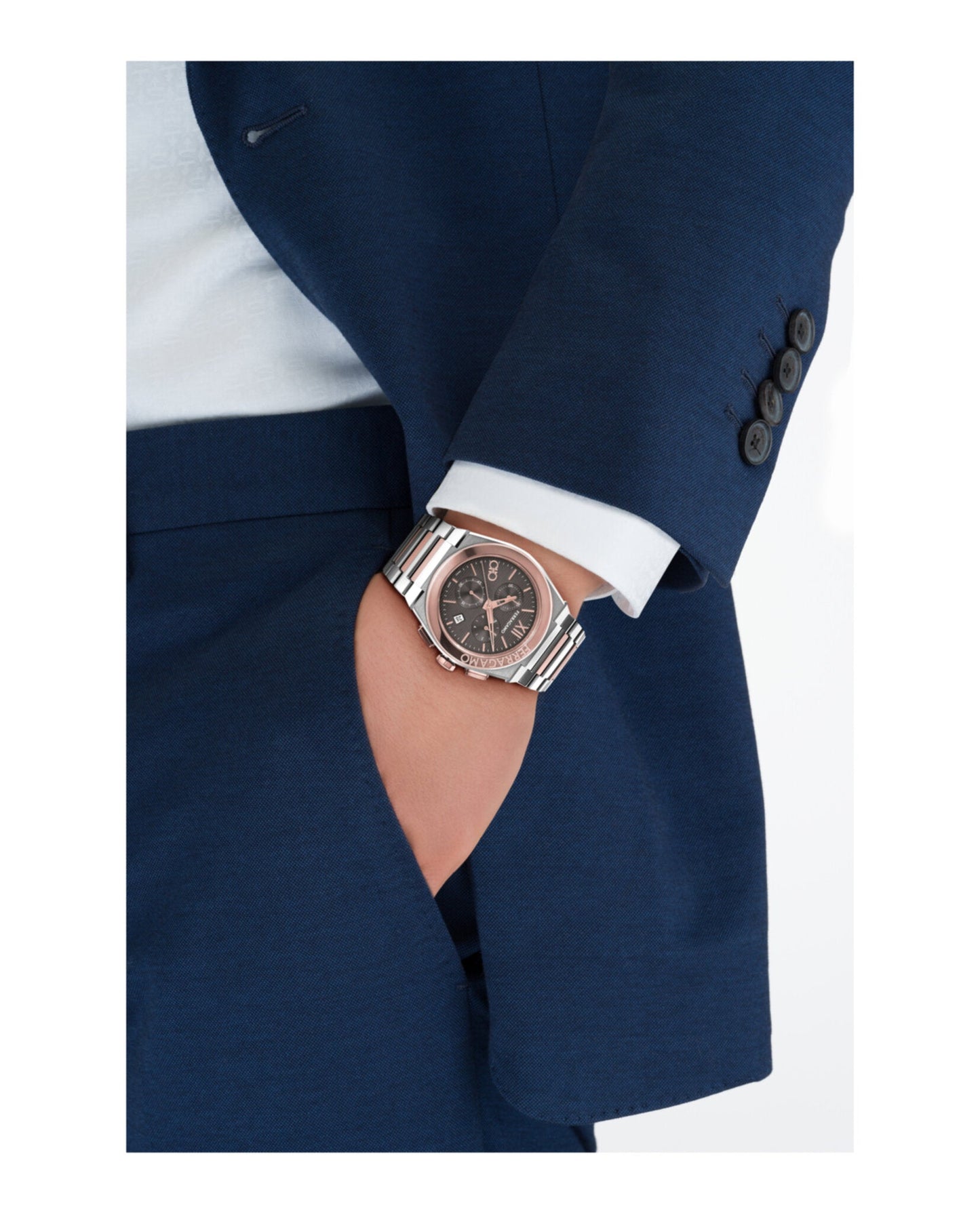 Ferragamo Vega Chrono Bracelet Watch