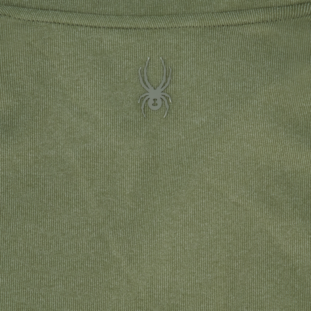 Size M Spyder Brushed Vertical Stripe Quarter Zip