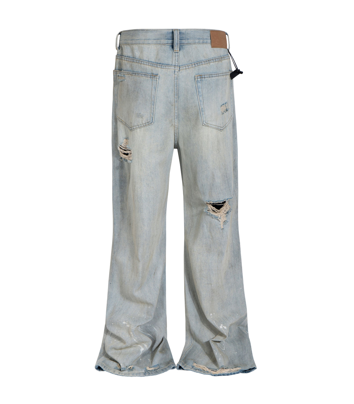 UNDEVELOPED Stone Destruction Flare Denim