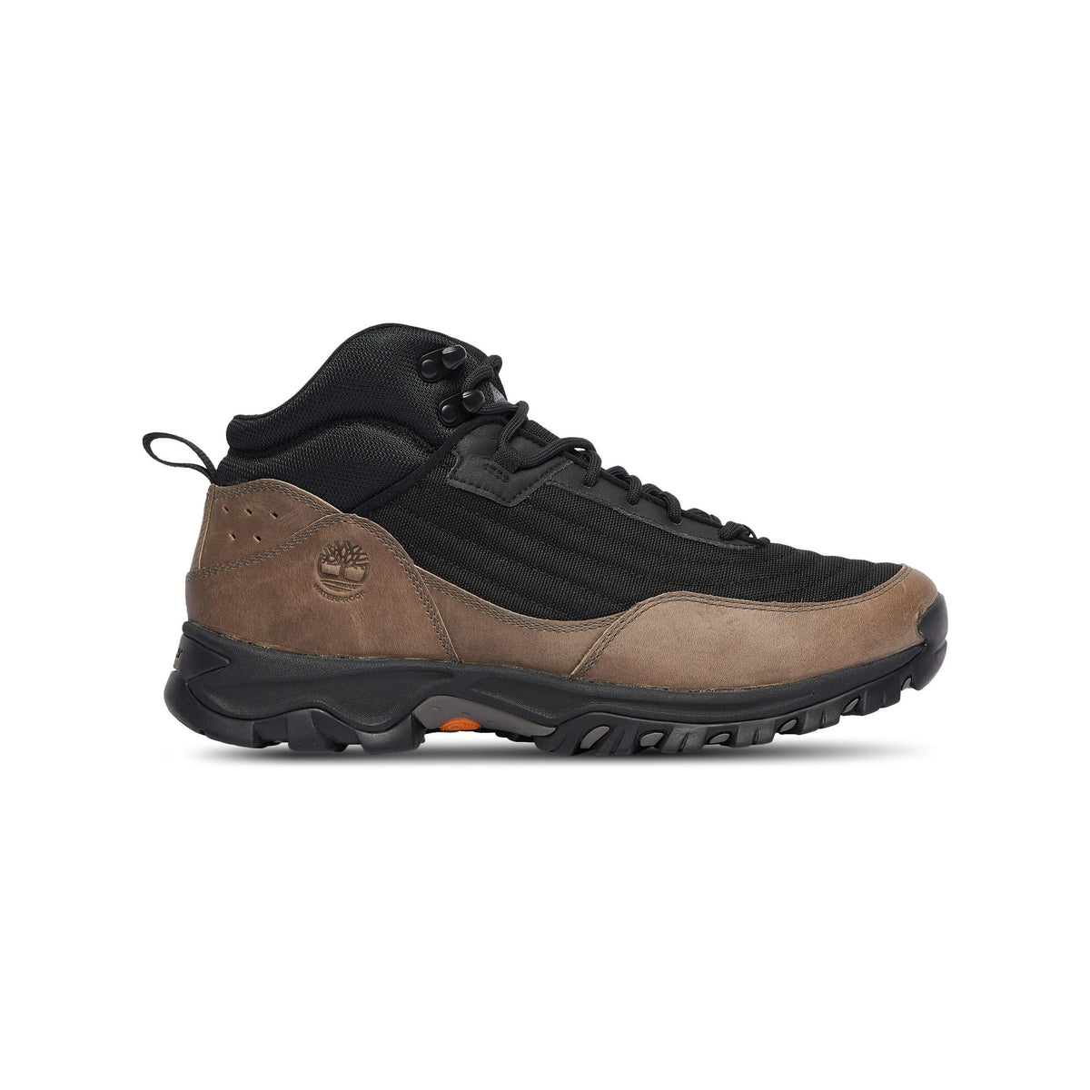 Size 10M Timberland Mt. Maddsen Mid Waterproof Hiking Boots ‘Black Mesh/Grey’