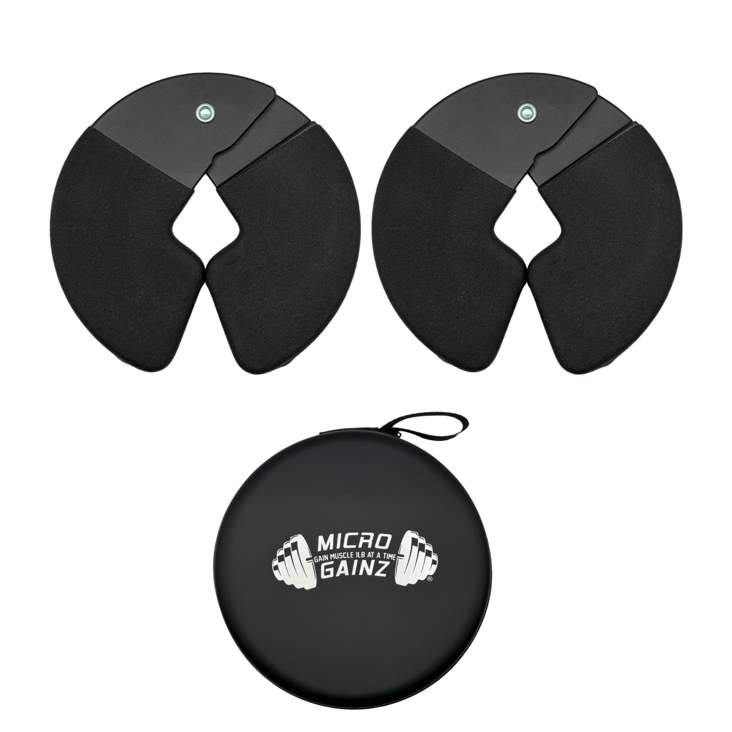 Micro Gainz PVC Dip Coated 1.25LB Dumbbell Fractional Weight Plates