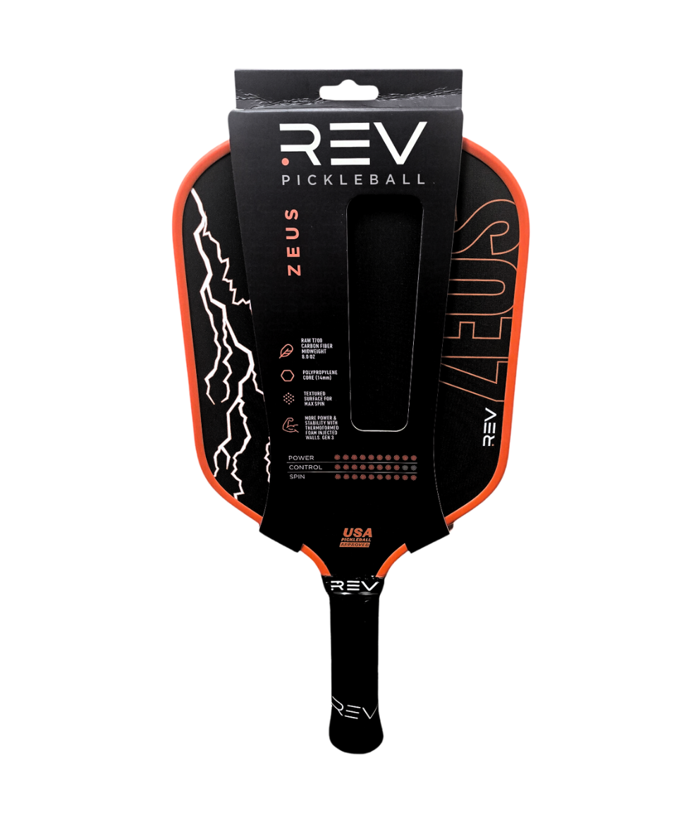 REV Pickleball ZEUS Paddle - Mann