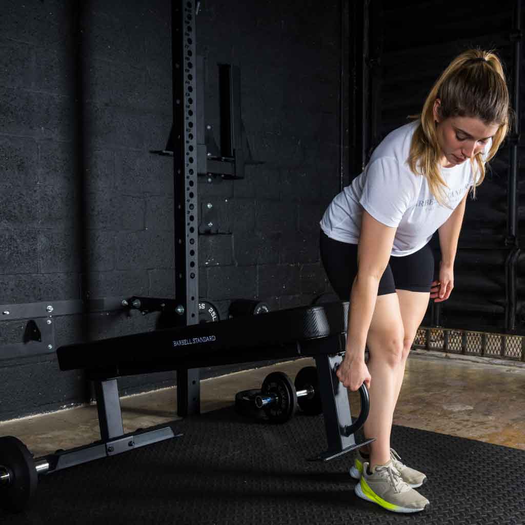 Barbell Standard - Competition Flat Weight Bench - Mann