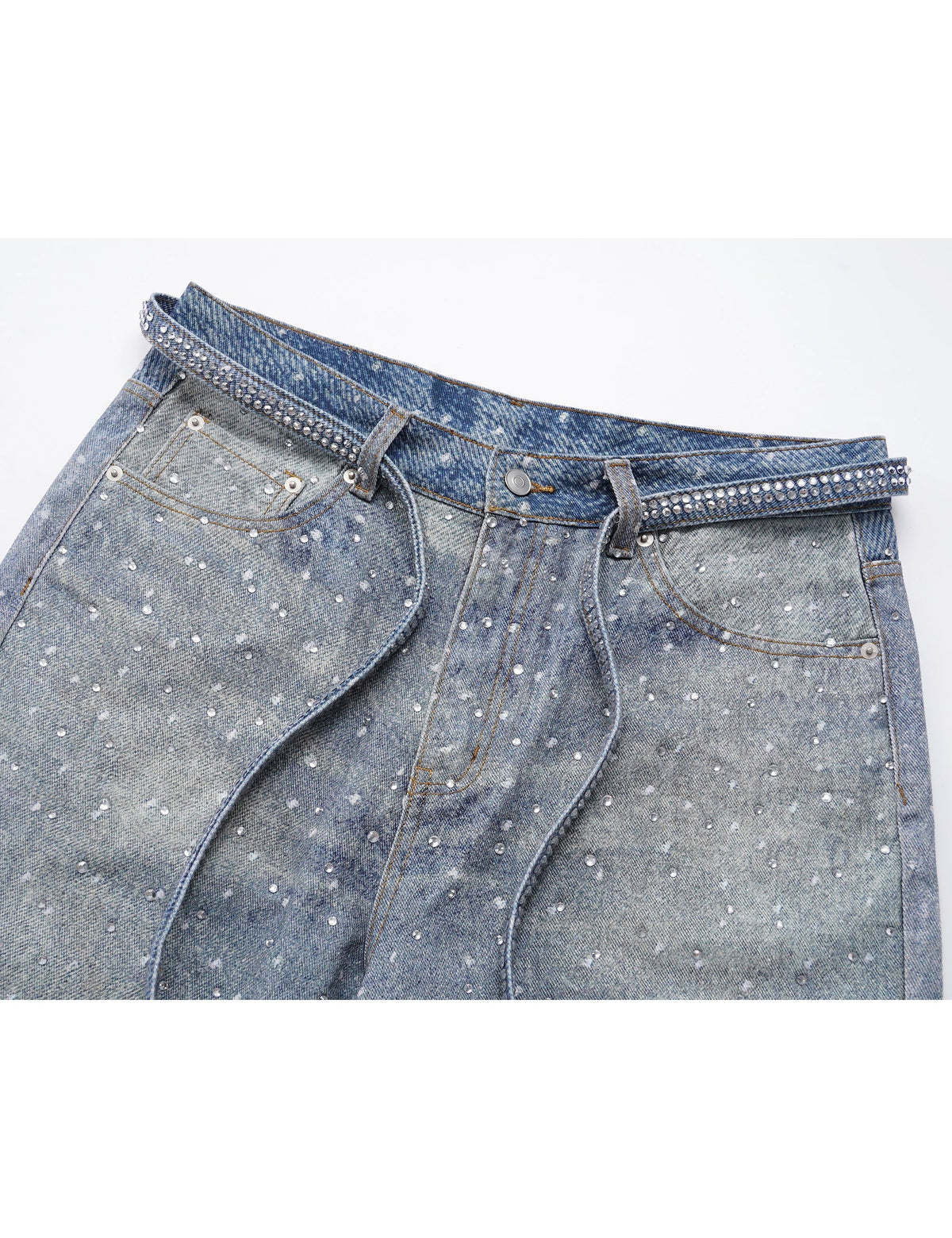 UNDEVELOPED Azul Rhinestone Denim