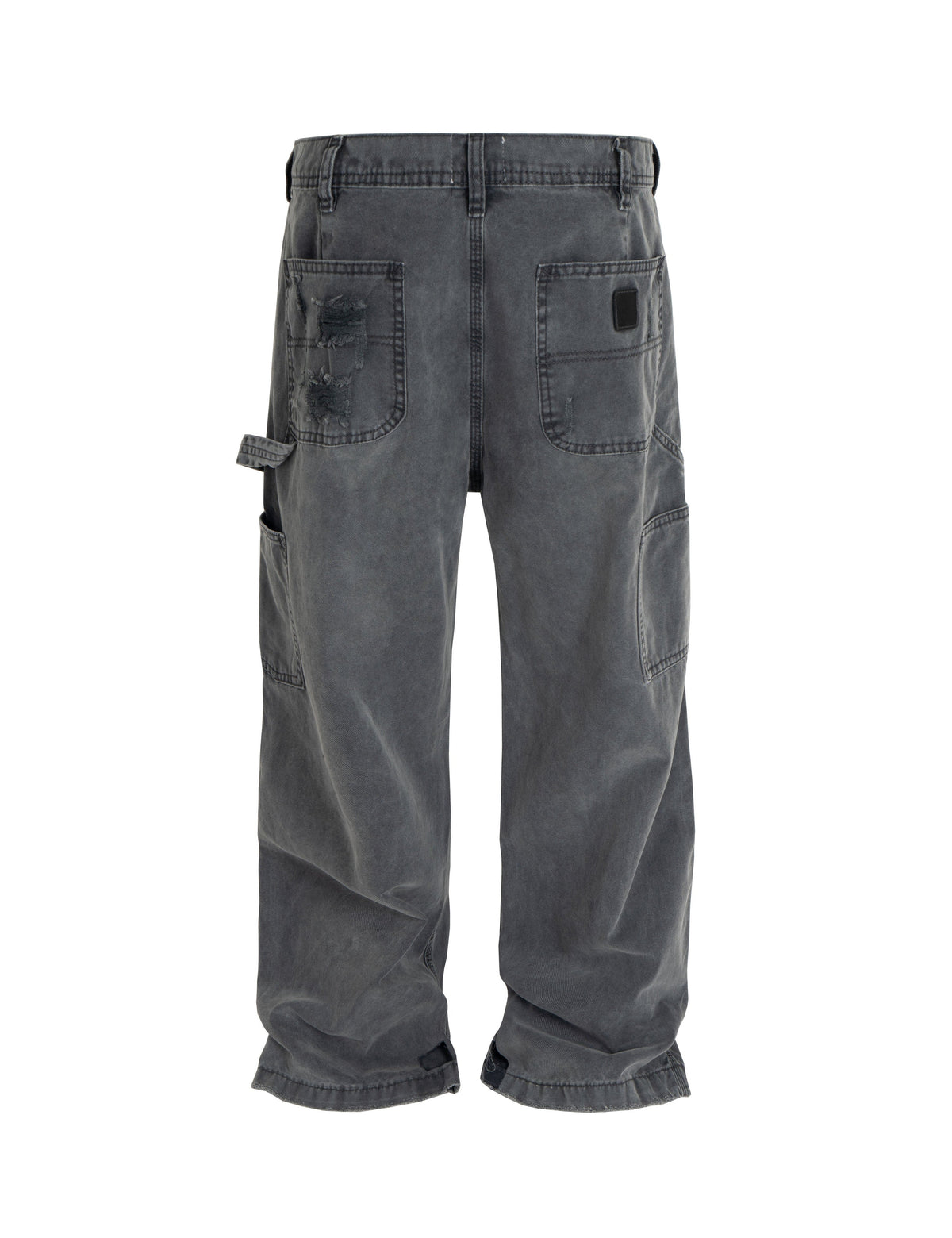 UNDEVELOPED Distressed Cargo Denim