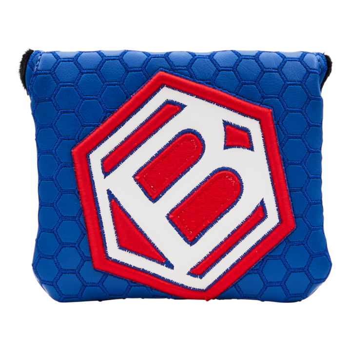 Bettinardi 2020 Jumbo Hex B Blue/Red Specialty Run Mallet Putter Headcover