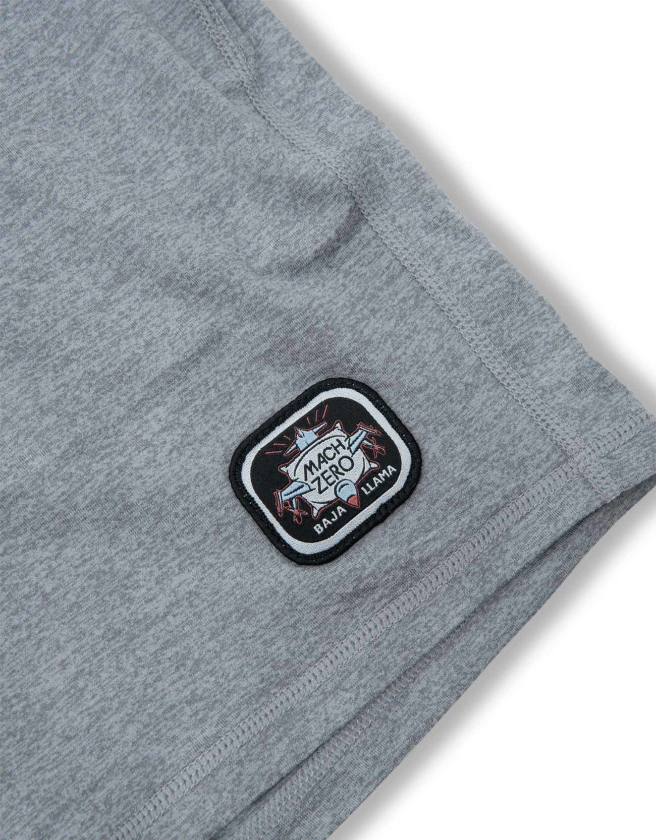 Baja Llama Mach Zero Lounge Shorts - Gray