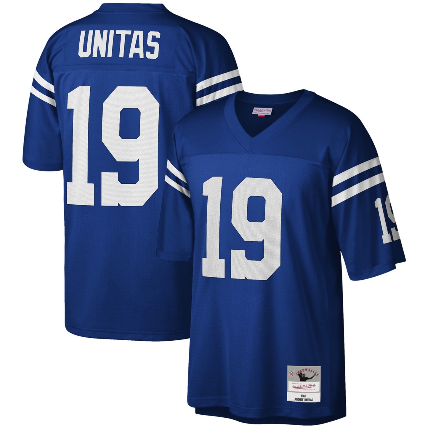 Size L Indianapolis Colts - Johnny Unitas 1967 Legacy Jersey