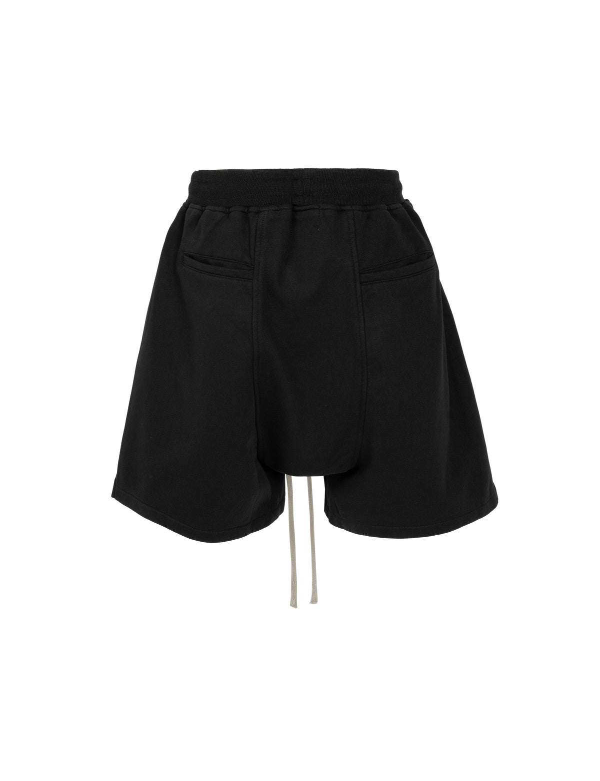 UNDEVELOPED Noir Zip Drawstring Cargo Shorts