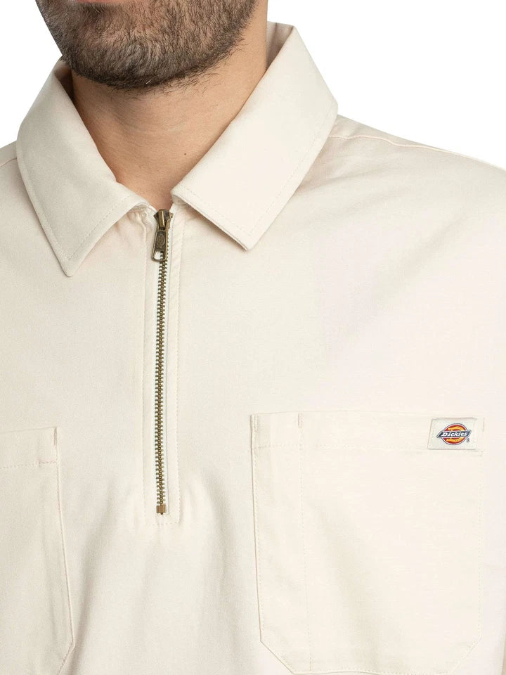 Size M Dickies Ranch Zip Polo Shirt