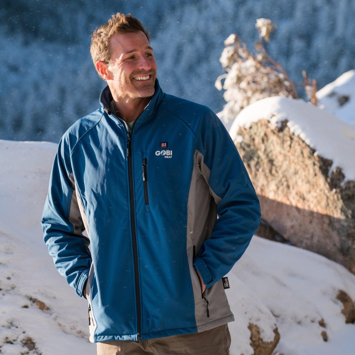 Sahara Mens Heated Jacket - Gobi Heat