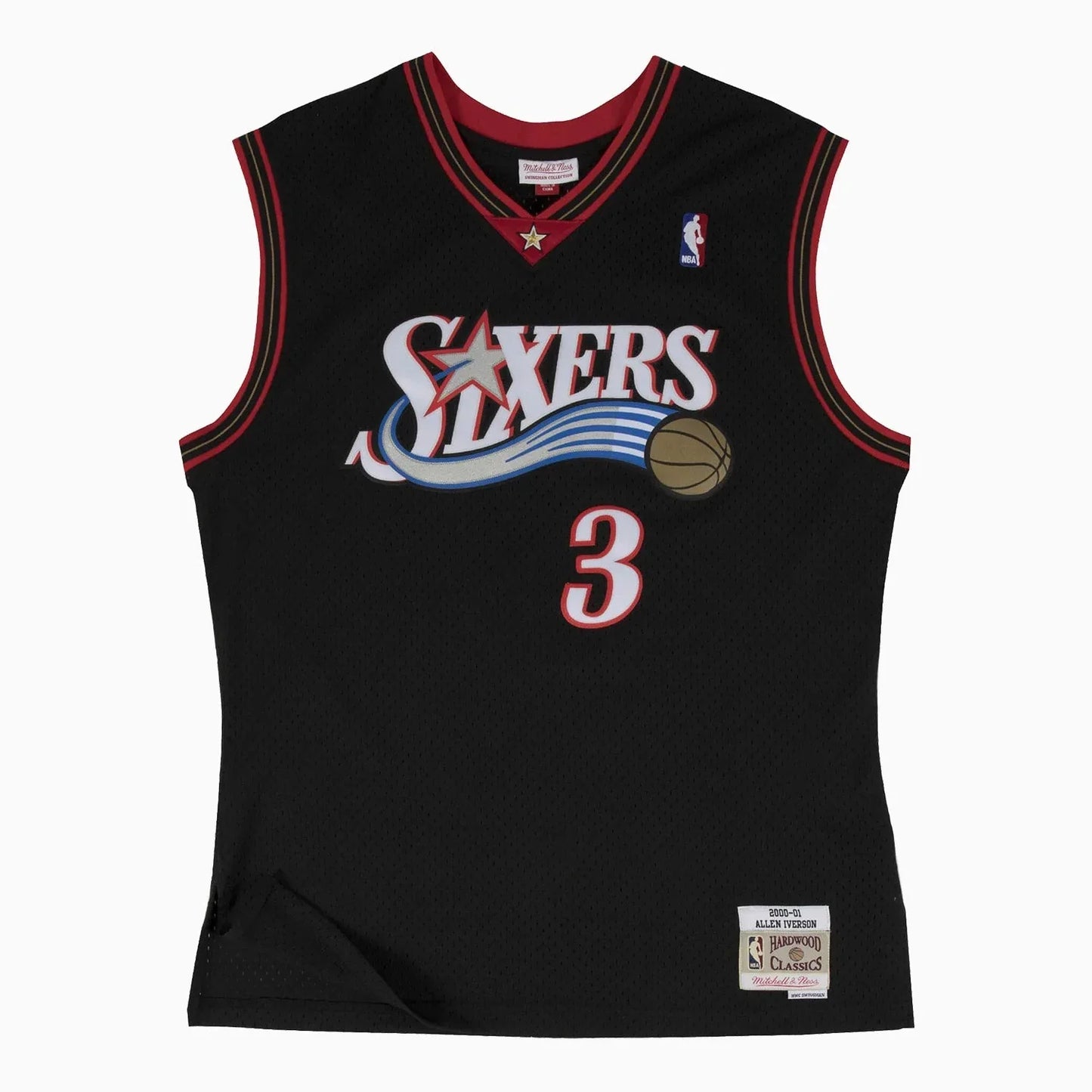 Philadelphia 76ers - Allen Iverson 1997 Dark Jersey