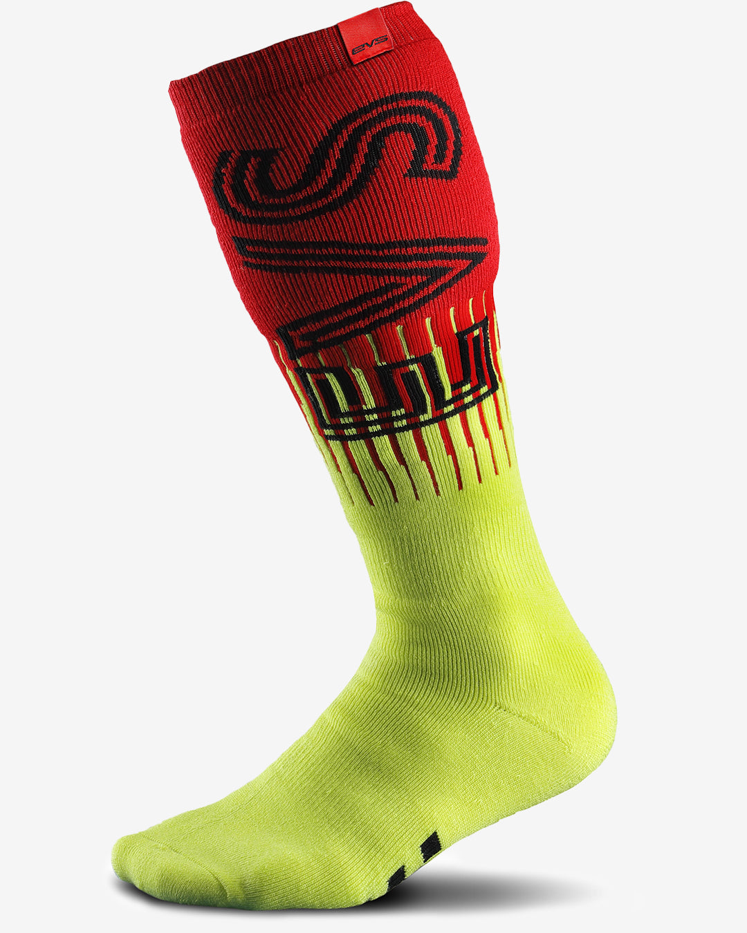 EVS Torino Socks - Hi-Viz/Red - Mann